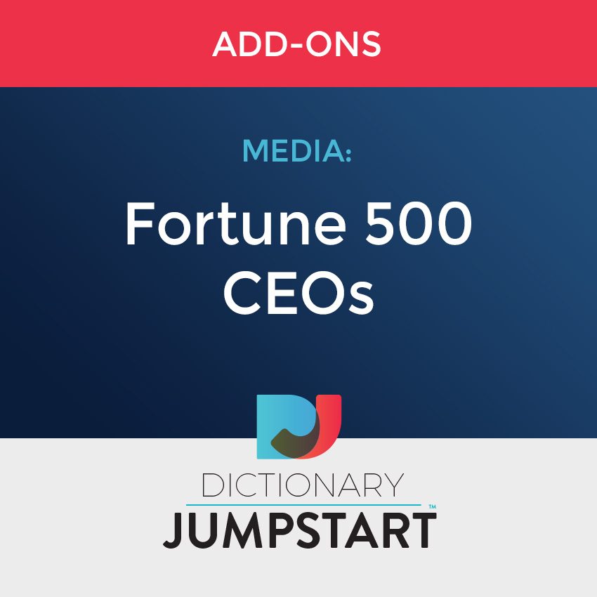 Fortune 500 CEOs – Learn to Caption