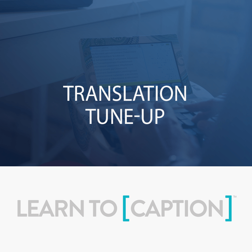 Training & Education – Learn to Caption